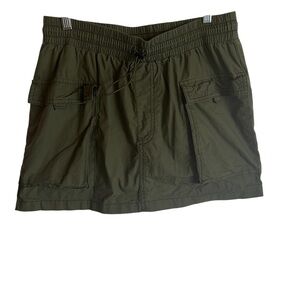 Wild Fable Olive Green women’s parachute skirt